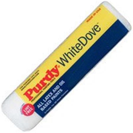 Keen 144670093 White Dove Woven Fabric Roller Cover - 9 x .5 In. KE3673891